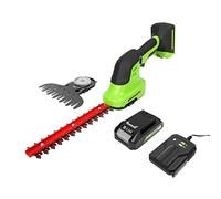 Greenworks 24V Cisaille sculpte-haies & taille-herbes - avec batterie et chargeur