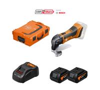 Cisaille tôle 18V ABLS 18 1,6 E AS + 2 batteries GBA 18V 4 Ah AS + 1 chargeur GAL 1880 CV AS FEIN
