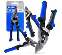 Cisaille Tôle Coupe à Gauche 10'' Découpe Métaux Coupe Rectiligne Ferblantier Couvreur Multiples Usages Professionnelle Qualité Industrielle Ergonomique Précision