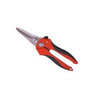 Cisaille universelle droite bi-matière MOB 210 mm - Outil polyvalent pour métal, plastique et matériaux divers, prise en main confortable