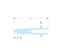 Cisaille universelle FACOM 26 cm - 880 G