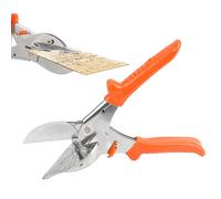 Cisailles à angle, Mitre Cisailles à Onglets Multi-Angles de 45 à 135 Degrés Cisaillement de Joint Pince Coupante à Onglet, pour Couper le Bois Tendre, le Plastique, le PVC