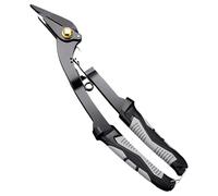 Cisailles à métaux manuelles en acier robuste pour couper des bandes d ' acier en aluminium et des feuilles de fer avec poignée ergonomique confortable, cisailles à manganèse