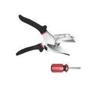 Cisailles À Onglets Pour Coupe Angulaire Moulage Artisanat Coupe Multi-angles Réglable De 45 À 135 Degrés Pour Bois Tendre Outil Décoration La Maison