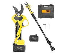 Cisailles de coupe Sécateur Électrique de Jardin Ciseaux Électriques Professionnels Rechargeables 40 mm 1,56 Pouce Branche Cutter Écran LCD