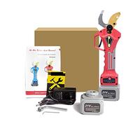 Cisailles de jardin électriques, Sécateur électrique 400W sécateur sans fil sans brosse sécateur Lithium alimenté arbre fruitier bonsaï élagage avec 2 batteries(Shears(Box))