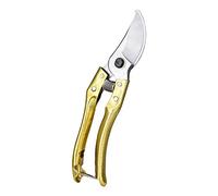 Cisailles de taille en acier avec poignée ergonomique confortable conception à ressort verrouillage outil jardinage professionnel pour plantes roses fleurs arbres fruitiers bonsaïs arbustes haies tige