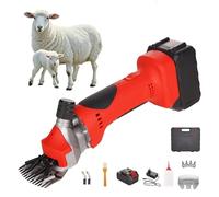 Cisailles éLectriques Sans Fil pour Moutons, Tondeuses Professionnelles, Moteur Sans Balais 550 W, 2800 Tr/Min, Tondeuses pour Toilettage Animaux, Tondeuses pour Coupe Poils Du BéTail,13-tooth