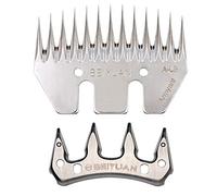 Cisailles Moutons 13 Dents, Cisailles à Moutons Pour L'éLevage Acier Inoxydable, Lame Droite, UtiliséEs pour Moutons,ChèVres,Cisailles Alpaga