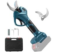Cisailles sur batterie sans fil compatibles Makita 18V, Ouverture 55 mm, coupe branches jusqu'à 40 mm. Moteur sans balais, lame SK5 incluse. Parfaite pour jardins et vergers. (Sans batterie)