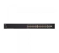 Cisco 250 Series SG250-26P Commutateur intelligent 24 x 10-100-1000 (PoE+) + 2 x SFP Gigabit combiné Montable sur rack PoE+ (195…