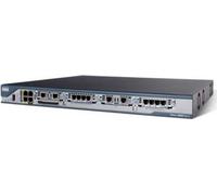 Cisco 2800 2801 Routeur - 2 port(s) - 2 port(s) RJ-45 - Port de gestion - 8.0 - 128 Mo - Fast Ethernet - 1U - Montage en rack, de bureau - 90 jour(s)