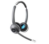 Cisco 562 Wireless Dual - Micro-casque - sur-oreille - DECT 6.0 - sans fil - avec Standard Base Station