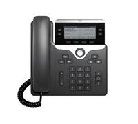 Cisco 7821, Téléphone IP, Noir, Argent, Combiné filaire, Polycarbonate, Sur bureau/mural, 2 lignes CP-7821-3PCC-K9=