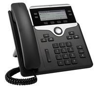 Cisco 7841 téléphone Fixe Noir, Argent 4 Lignes LCD