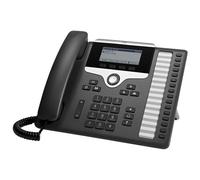 Cisco 7861 téléphone Fixe Noir, Argent 16 Lignes LCD
