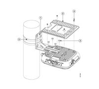 Cisco AIR-MNT-HORZ1= Kit de Montage Horizontal pour Catalyst 9124AXI - Référence Constructeur : AIR-MNT-HORZ1=