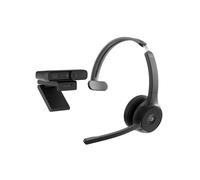 Cisco BUN-721+CAMD-C-WW, Sans fil, Bureau/Centre d'appels, 120 g, Casque, Noir