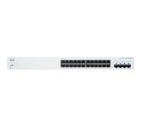 Cisco Commutateur Intelligent Business CBS220-24T-4G | 24 Ports GE | Ports SFP 4 x 1G | Garantie matérielle limitée de 3 ans (CBS220-24T-4G-EU)