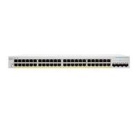 Cisco Commutateur Intelligent Business CBS220-48FP-4X | 48 Ports GE | PoE complète | Ports SFP+ 4 x 10G | Garantie matérielle limitée de 3 ans (CBS220-48FP-4X-EU)