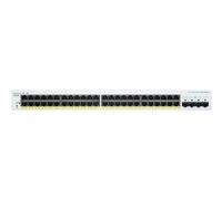 Cisco Commutateur Intelligent Business CBS220-48P-4G | 48 Ports GE | PoE | Ports SFP 4 x 1G | Garantie matérielle limitée de 3 ans (CBS220-48P-4G-EU)
