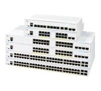 Cisco Business 250 Series CBS250-48P-4G - Commutateur - C3 - intelligent - 48 x 10/100/1000 (PoE+) + 4 x Gigabit SFP - Montable sur rack - PoE+ (370 W) - remanufacturé