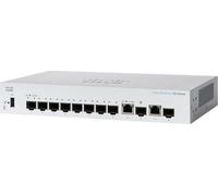 Cisco Business 350 Series CBS350-8S-E-2G - Commutateur - C3 - Géré - 8 x Gigabit SFP + 2 x combo Gigabit Ethernet / SFP Gigabit - Montable sur rack - remanufacturé