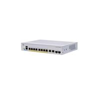 Cisco Business CBS250-8PP-E-2G Commutateur Intelligent | GE 8 Ports | PoE partiel | Ext PS | Combo 2x1G | Protection à Vie limitée (CBS250-8PP-E-2G)