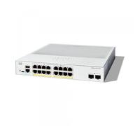 Cisco Commutateur administrable Catalyst 1300-16FP-2G – 16 ports GE PoE complète, 2x SFP