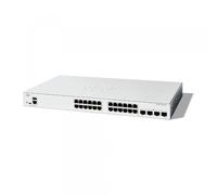 Cisco Commutateur administrable Cisco Catalyst 1300-24T-4G, 24 Ports GE, Ports SFP 4x1GE, Garantie limitée à Vie (C1300-24T-4G)