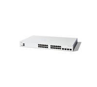 Cisco C1300-24T-4X Commutateur Géré L2/L3 Gigabit Ethernet 24 ports RJ-45 + 4 SFP+, QoS, CLI, Web, 1024Mo RAM, 512Mo Flash, Blanc