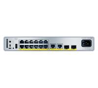 Cisco C9200CX-12P-2XGH-E commutateur réseau Géré Gigabit Ethernet (10/100/1000) Connexion Ethernet, supportant l'alimentation via ce port (PoE)
