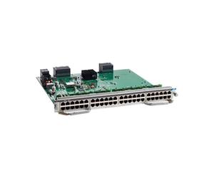 Cisco C9400-LC-48U= Module de commutation Gigabit Ethernet, 48 ports RJ-45, PoE, IEEE 802.3af/at/az/bz, Jumbo Frames, QoS, MTBF 823000h, RoHS5