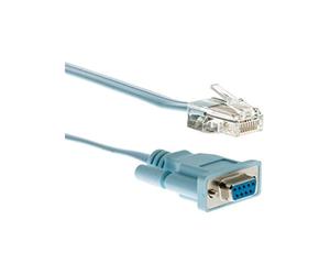 Cisco CAB-CONSOLE-RJ45= Câble Série RJ45-DB9 Gris 1.8m Connecteurs Mâle-Mâle