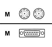Cisco CAB-E1-BNC= câble coaxial 5 m Noir