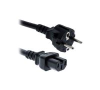 Cisco CAB-TA-EU= Câble d'Alimentation Noir 2.5m, Connecteur CEE7/7 Mâle, Coupleur C15 Femelle, Compatible Cisco Catalyst 3850
