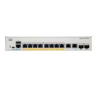 Cisco Catalyst 1000-8FP-2G-L - Commutateur - Géré - 8 x 10/100/1000 (PoE+) + 2 x SFP Gigabit combo (liaison montante) - Montable sur rack - PoE+ (120 W) G