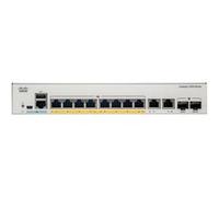 Cisco Catalyst 1000-8P-2G-L - Commutateur - Géré - 4 x 10/100/1000 (PoE+) + 4 x 10/100/1000 + 2 x SFP Gigabit combo (liaison montante) - Montable sur rack - PoE+ (67 W) G
