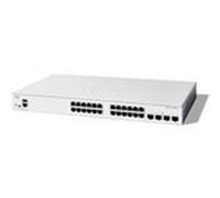 Cisco Catalyst 1200-24T-4G - Commutateur - C3 - intelligent - 24 x 10/100/1000 + 4 x Gigabit SFP - Montable sur rack