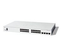 Cisco Commutateur intelligent Catalyst 1200-24T-4G – 24 ports GE, 4x SFP 1GE – Garantie limitée à vie
