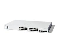 Cisco Catalyst 1200-24T-4X - Commutateur - C3 - intelligent - 24 x 10/100/1000 + 4 x Ethernet 10 Go SFP+ - Montable sur rack