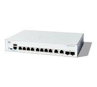 Cisco Commutateur intelligent Catalyst 1200-8T-E-2G – 8 ports GE, alim. ext., 2x ports combinés 1G