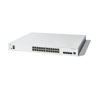 Commutateur administrable Cisco Catalyst 1300-24XT, 20 Ports cuivre 10G, 4 Ports Mixtes SFP+ 10GE, Garantie limitée à Vie (C1300-24XT)