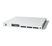 Commutateur administrable Cisco Catalyst 1300-24XTS, 12 Ports cuivre 10G, 12 Ports SFP+ 10GE, Garantie limitée à Vie (C1300-24XTS)