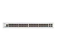 Cisco Systems Commutateur administrable Catalyst 1300-48T-4G – 48 ports GE, 4 SFP 1GE, Garantie à vie