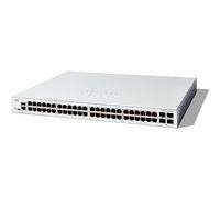 Cisco Commutateur réseau C1300-48T-4X 48 ports GE + 4x10GE SFP+ L2/L3 Garantie limitée à vie Blanc