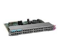 Cisco Catalyst 4500E Series Line Card - Commutateur - 36 x 10/100/1000 (UPOE) + 12 x 10GBase-T combiné - Module enfichable - UPOE (1440 W) G
