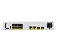 Cisco Catalyst 9200CX - Network Advantage - commutateur - compact - C3 - Géré - 8 x 10/100/1000 (PoE+) + 2 x 1000Base-T + 2 x SFP+ 10 Go (liaison montante) - Montable sur rack - PoE+ (240 W) G
