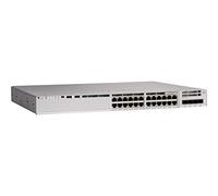 Cisco Catalyst 9200L - Network Essentials - commutateur - C3 - 24 x 10/100/1000 (PoE+) + 4 x Gigabit SFP (liaison montante) - Montable sur rack - PoE+ (740 W)