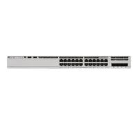 Cisco Catalyst 9200L - Network Advantage - commutateur - C3 - 24 x 10/100/1000 (PoE+) + 4 x Gigabit SFP (liaison montante) - Montable sur rack - PoE+ (740 W) G